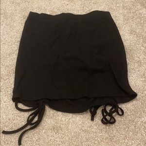 Black skirt